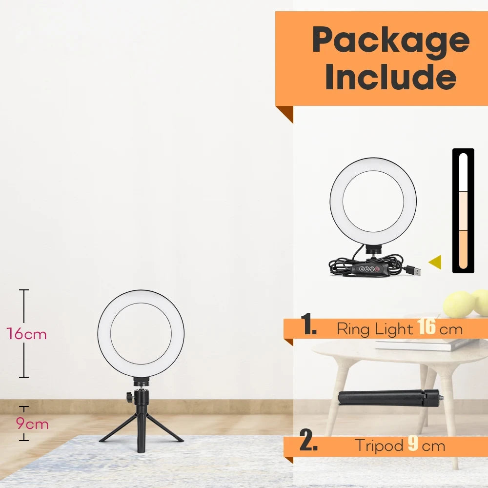 Tripod Ring Light