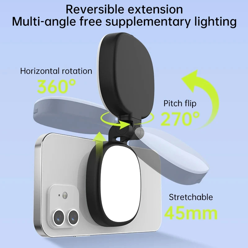 Magnetic Selfie Mirror Light