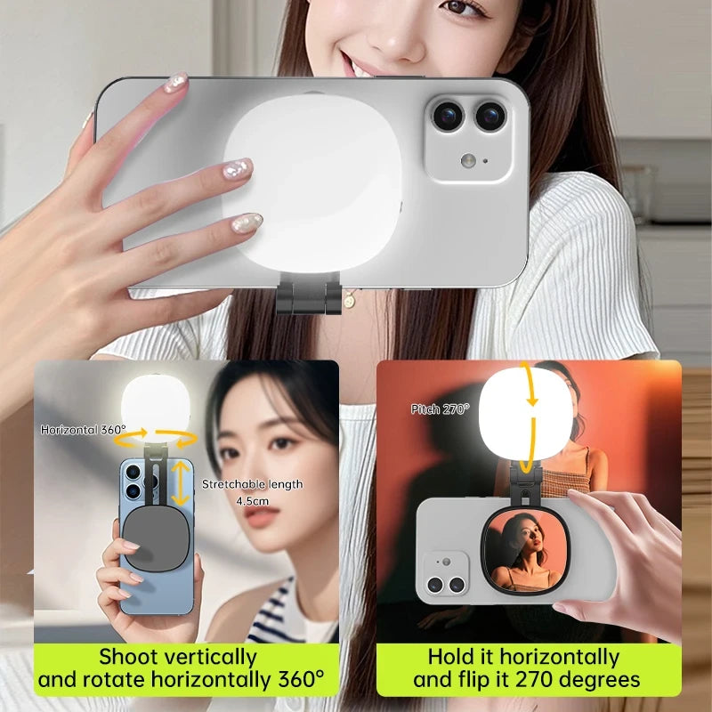 Magnetic Selfie Mirror Light