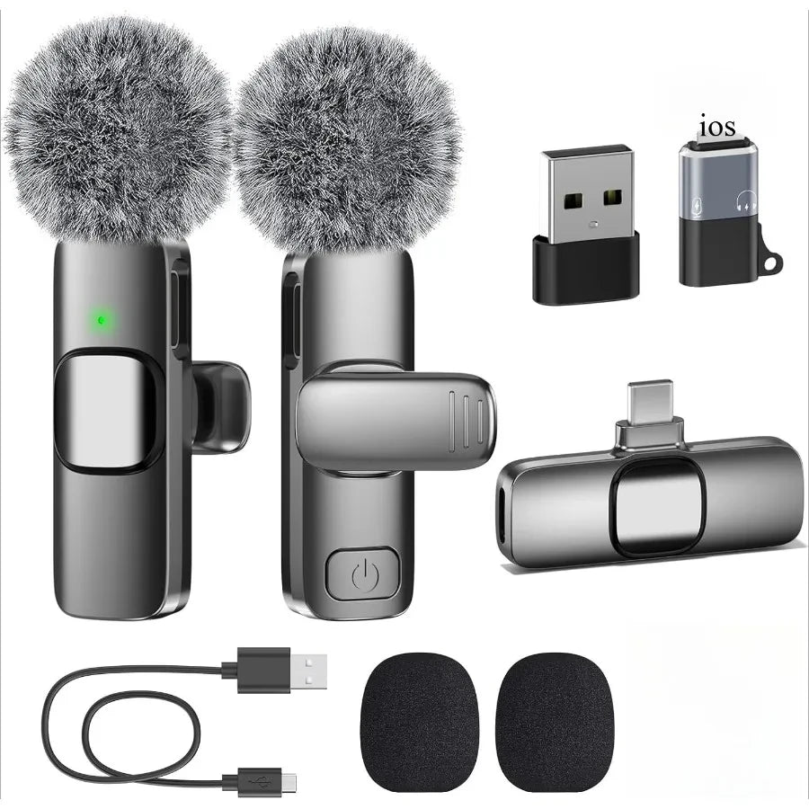 Mini Wireless Lavalier Microphone
